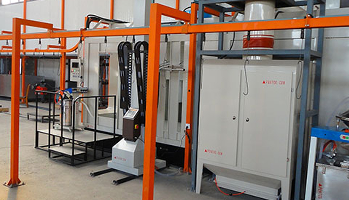 Auto Powder Coating Booths