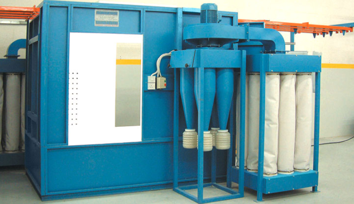 Conveyorized Powder Coating Booths