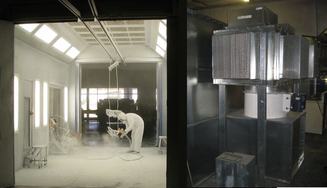 Manual Powder Coating Booths